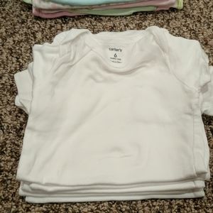 Carter's short sleeve onesies set of 5